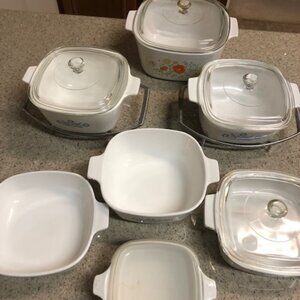 14 Piece Corning Ware Baking Dishes